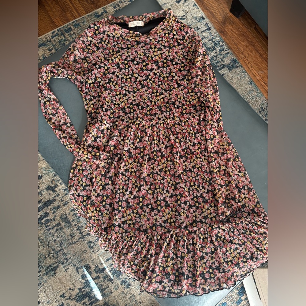 Altar'd State Women’s Floral Dress - Pink and Yellow